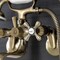 Kingston Brass KS226AB Wall Mount Tub Faucet with Hand Shower, Antique Brass KS226AB - alternate 4